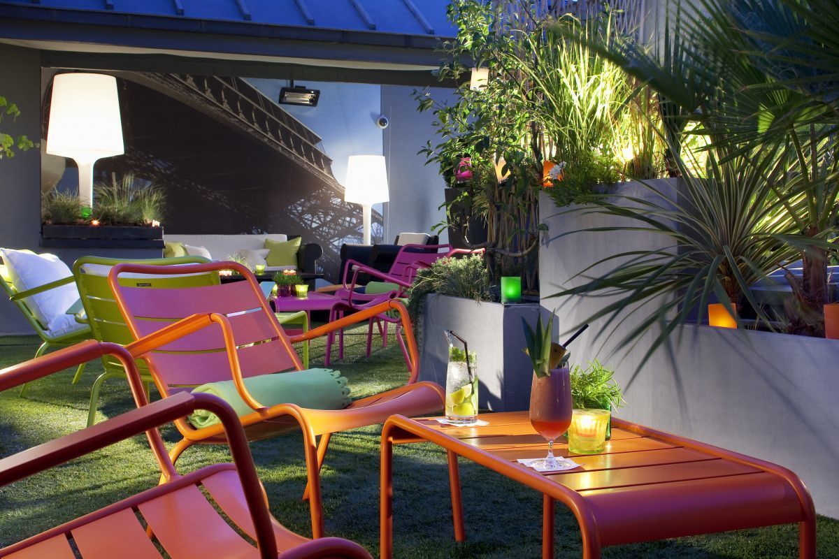 Hotel 7 Eiffel - Terrasse